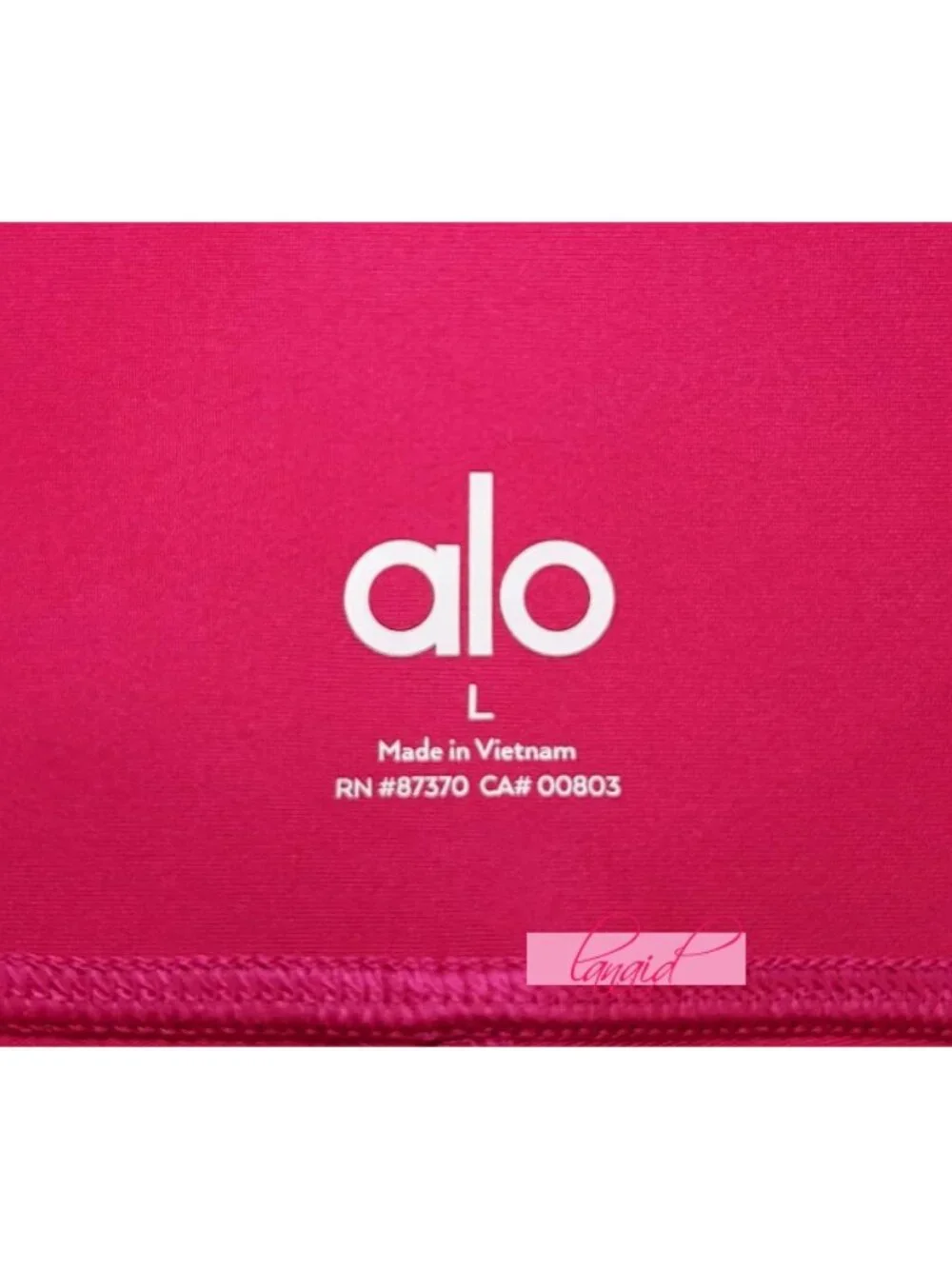 Alo High-Waist Airlift Leggings Magenta Crush Hi-Rise Waisted Full-Length Tights